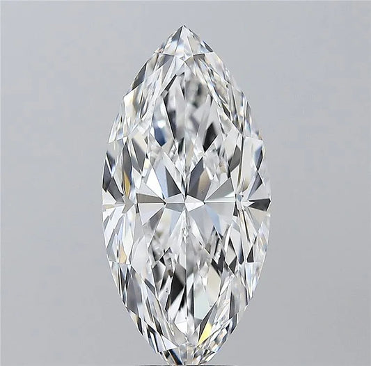 4.01ct Marquise Natural Diamond (Colour E, Clarity VS1, GIA Certified)