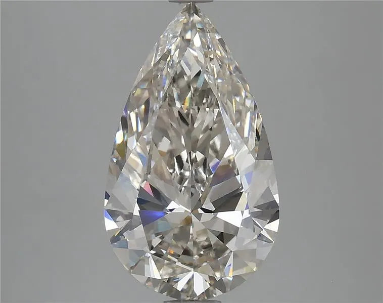 4.01ct Pear Lab Grown Diamond (Colour H, Clarity VVS2, IGI Certified)