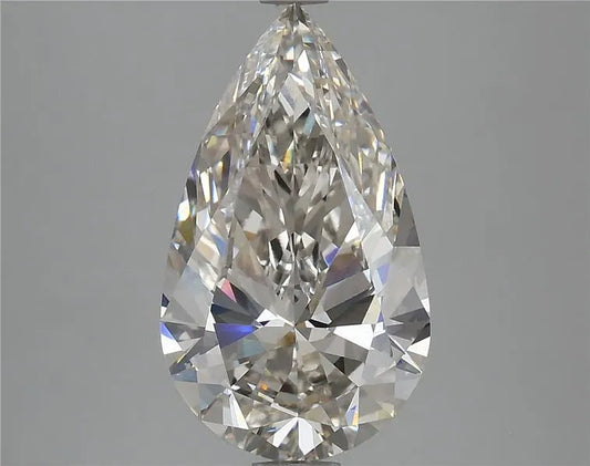 4.01ct Pear Lab Grown Diamond (Colour H, Clarity VVS2, IGI Certified)