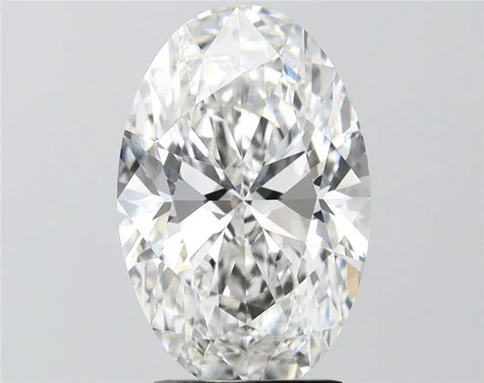 4.02ct Oval Lab Grown Diamond (Colour F, Clarity VVS2, IGI Certified)