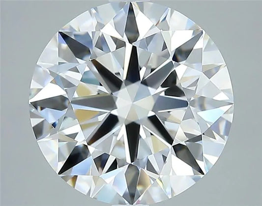4.02ct Round Natural Diamond (Colour F, Clarity VVS2, Cut EX, GIA Certified)