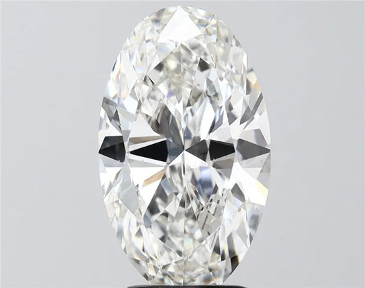 4.04ct Oval Lab Grown Diamond (Colour E, Clarity VS2, IGI Certified)