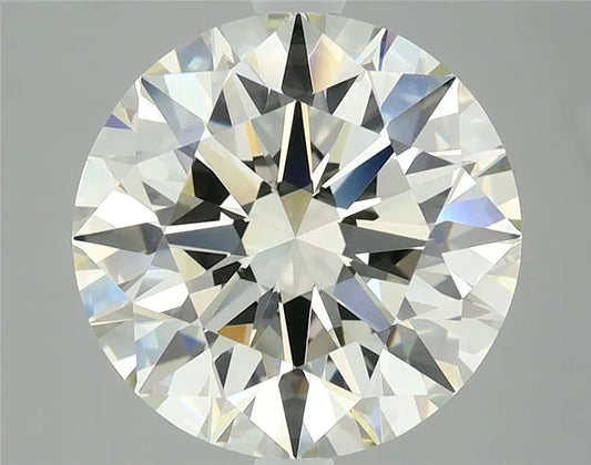 4.07ct Round Natural Diamond (Colour I, Clarity IF, Cut EX, IGI Certified)