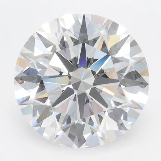 4.08ct Round Lab Grown Diamond (Colour D, Clarity IF, Cut ID, IGI Certified)