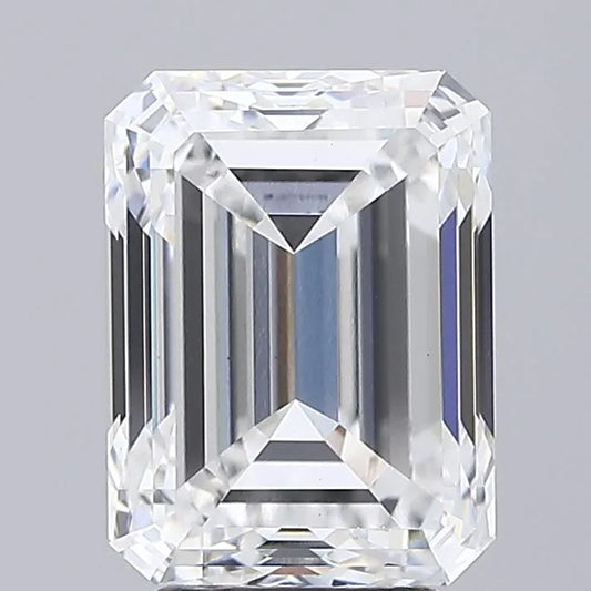 4.70ct Emerald Lab Grown Diamond (Colour D, Clarity VS1, IGI Certified)