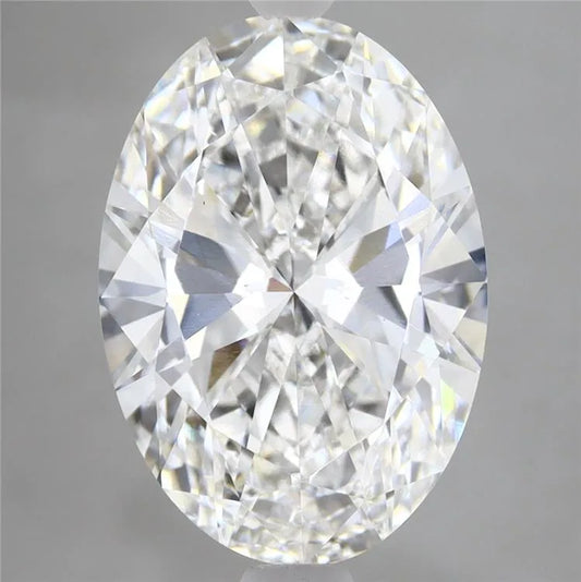 4.92ct Oval Lab Grown Diamond (Colour E, Clarity VS1, IGI Certified)