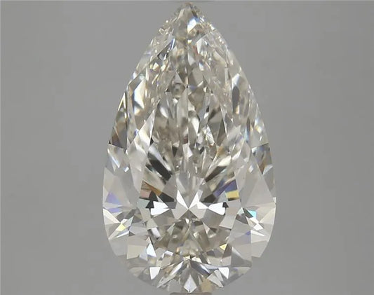 4.93ct Pear Lab Grown Diamond (Colour H, Clarity VVS2, IGI Certified)