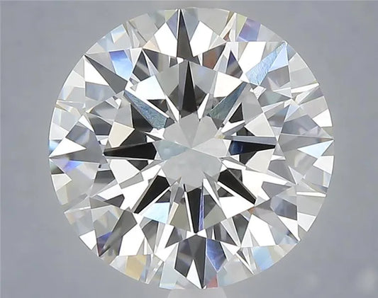 5.02ct Round Lab Grown Diamond (Colour F, Clarity VVS2, Cut ID, IGI Certified)