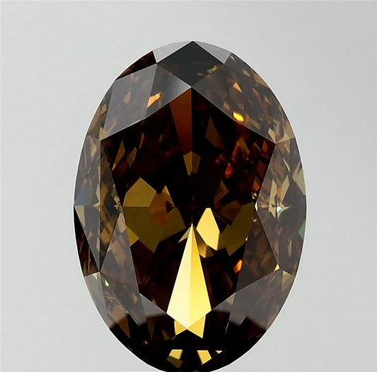 6.18ct Oval Natural Diamond (Clarity VS2, GIA Certified)