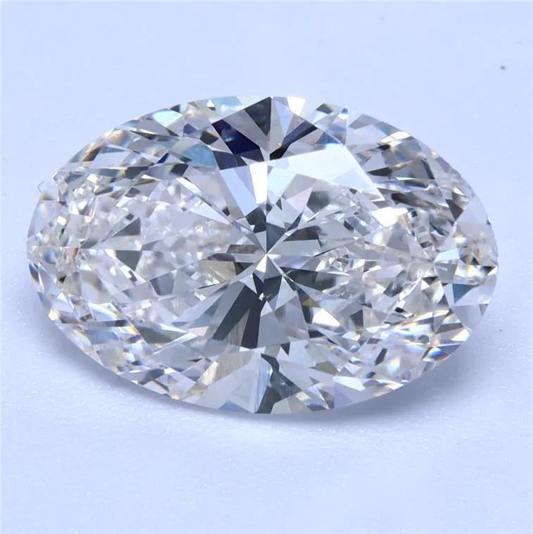 6.28ct Oval Lab Grown Diamond (Colour I, Clarity VVS2, GIA Certified)