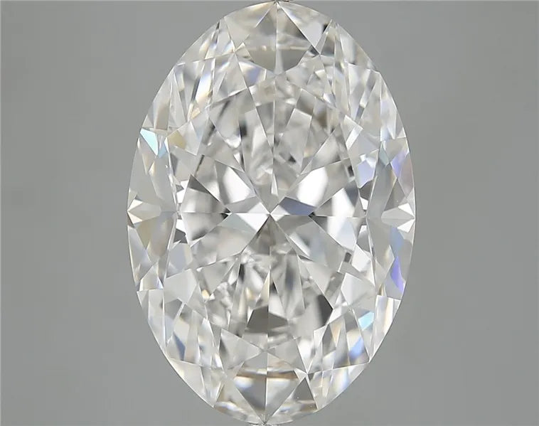 7.53ct Oval Natural Diamond (Colour G, Clarity IF, GIA Certified)