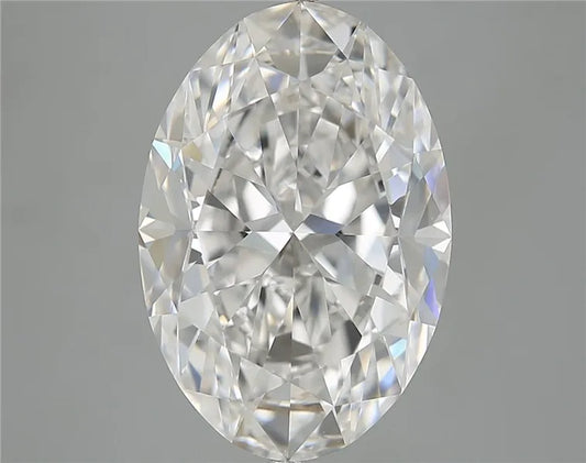 7.53ct Oval Natural Diamond (Colour G, Clarity IF, GIA Certified)
