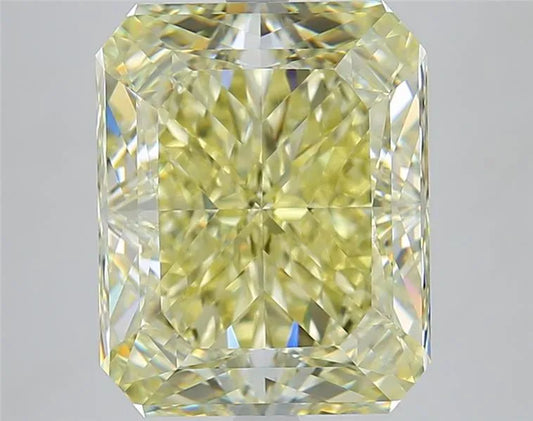 8.02ct Radiant Natural Diamond (Colour Fancy Light Yellow, Clarity VVS1, Cut VG, GIA Certified)