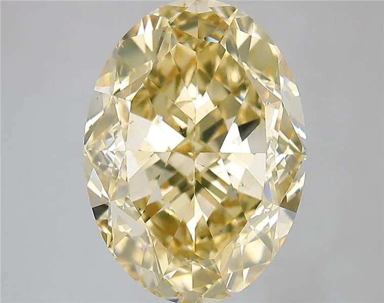 8.05ct Oval Natural Diamond (Colour Fancy Brownish Yellow, Clarity SI1, GIA Certified)