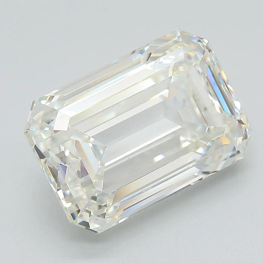 9.53ct Emerald Lab Grown Diamond (Colour H, Clarity VS2, IGI Certified)