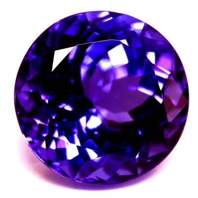 9.64ct Round Natural Tanzanite (Colour Blue, Clarity Eye Clean, Cut Faceted)