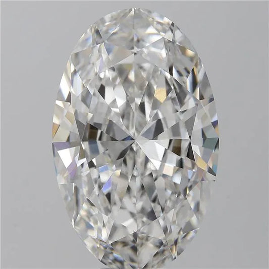 9.86ct Oval Lab Grown Diamond (Colour E, Clarity VVS2, IGI Certified)