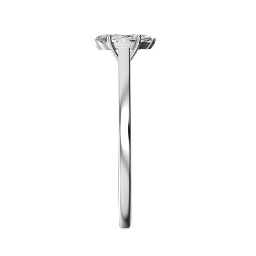 Marquise Lab-grown Diamond Bridal Ring — side