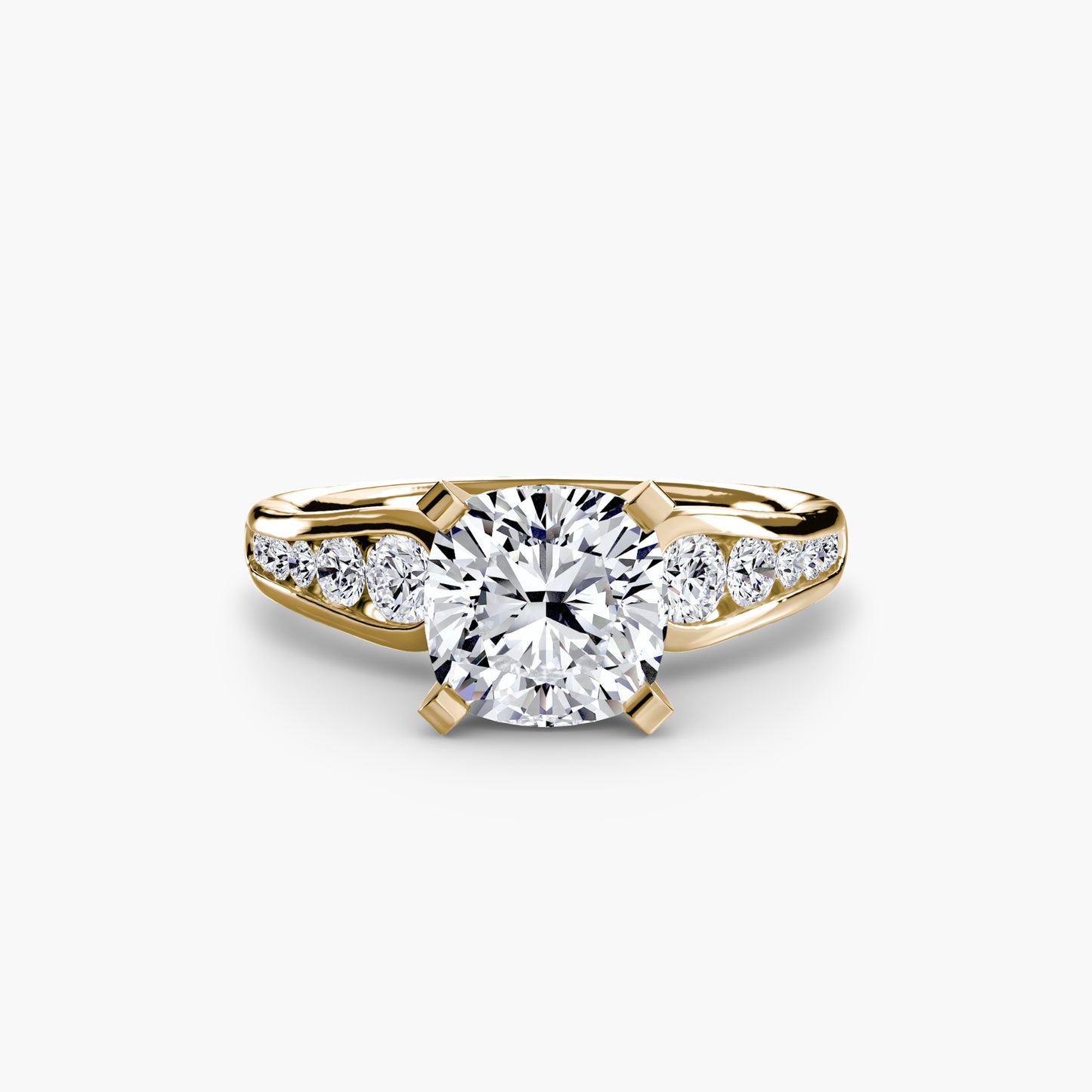 Pierścionek zaręczynowy Solitaire with Pavé 2 - oprawa