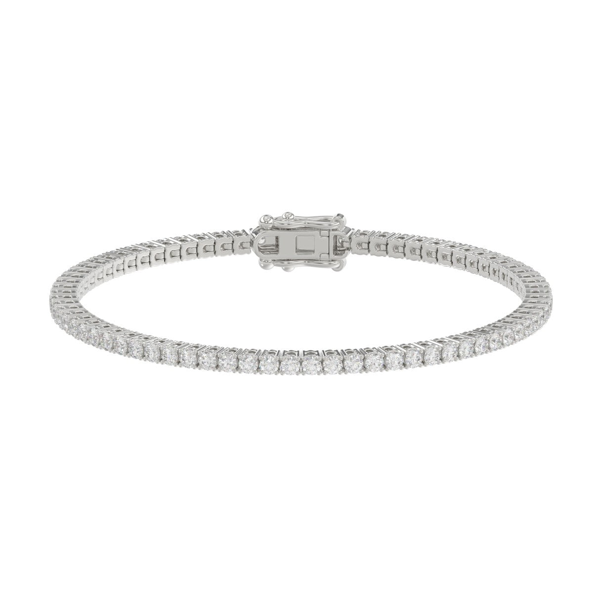 9K White Gold, angled view