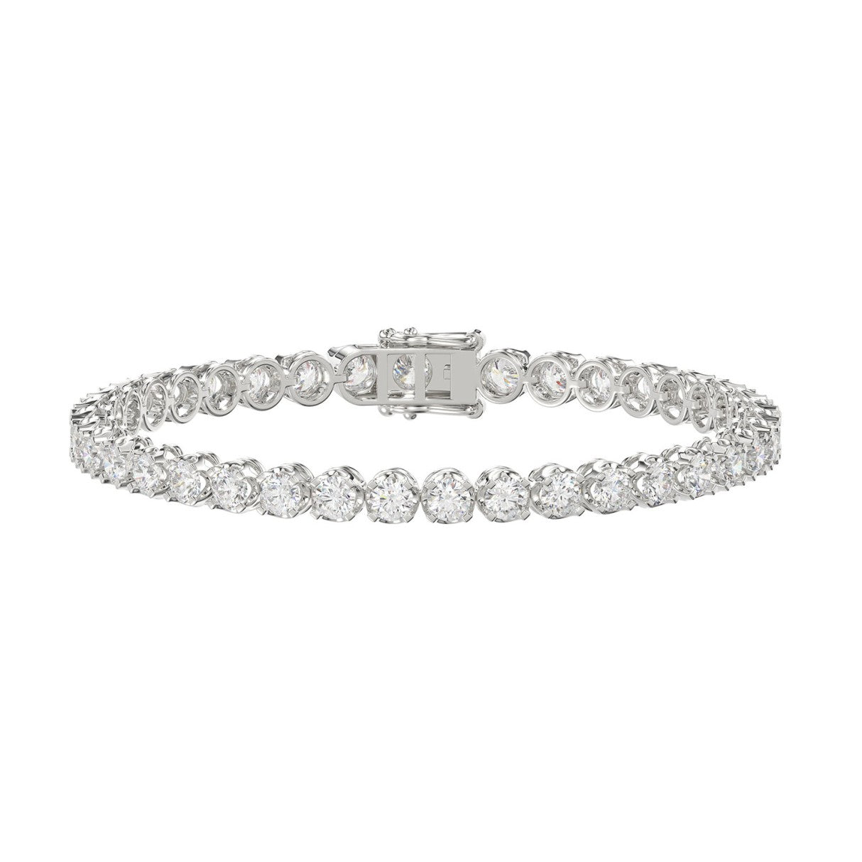 9K White Gold, angled view