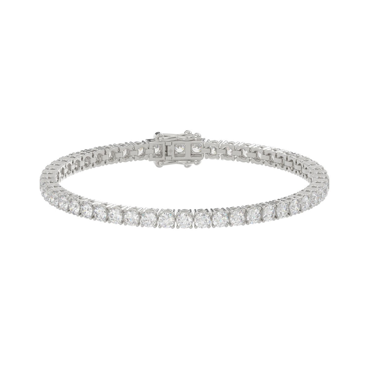9K White Gold, angled view
