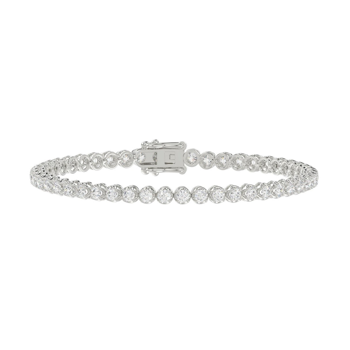 9K White Gold, angled view
