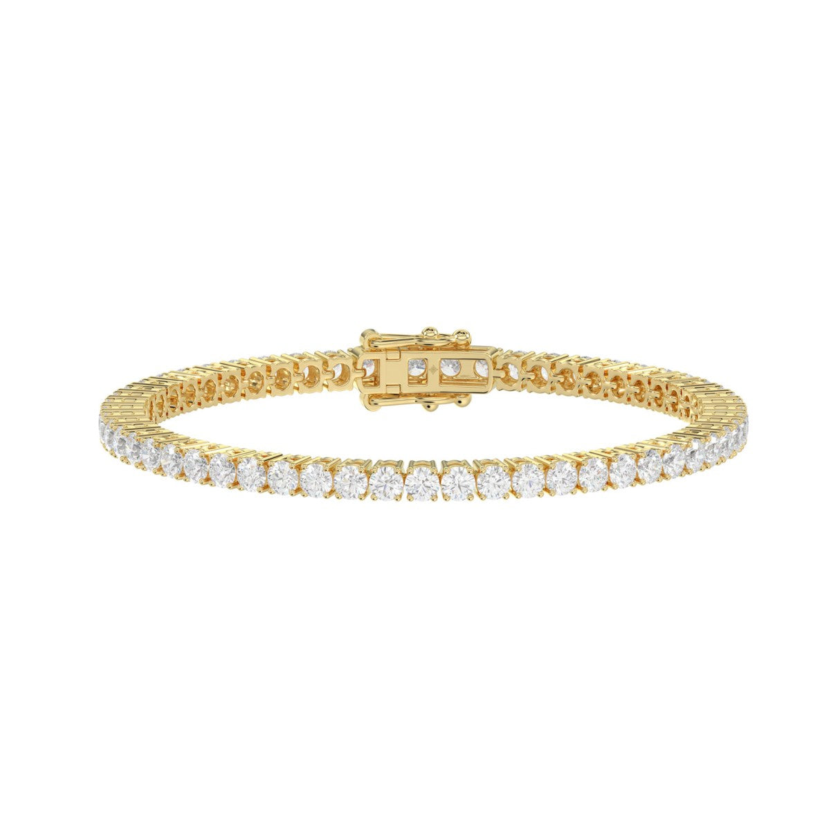 9K Yellow Gold, angled view