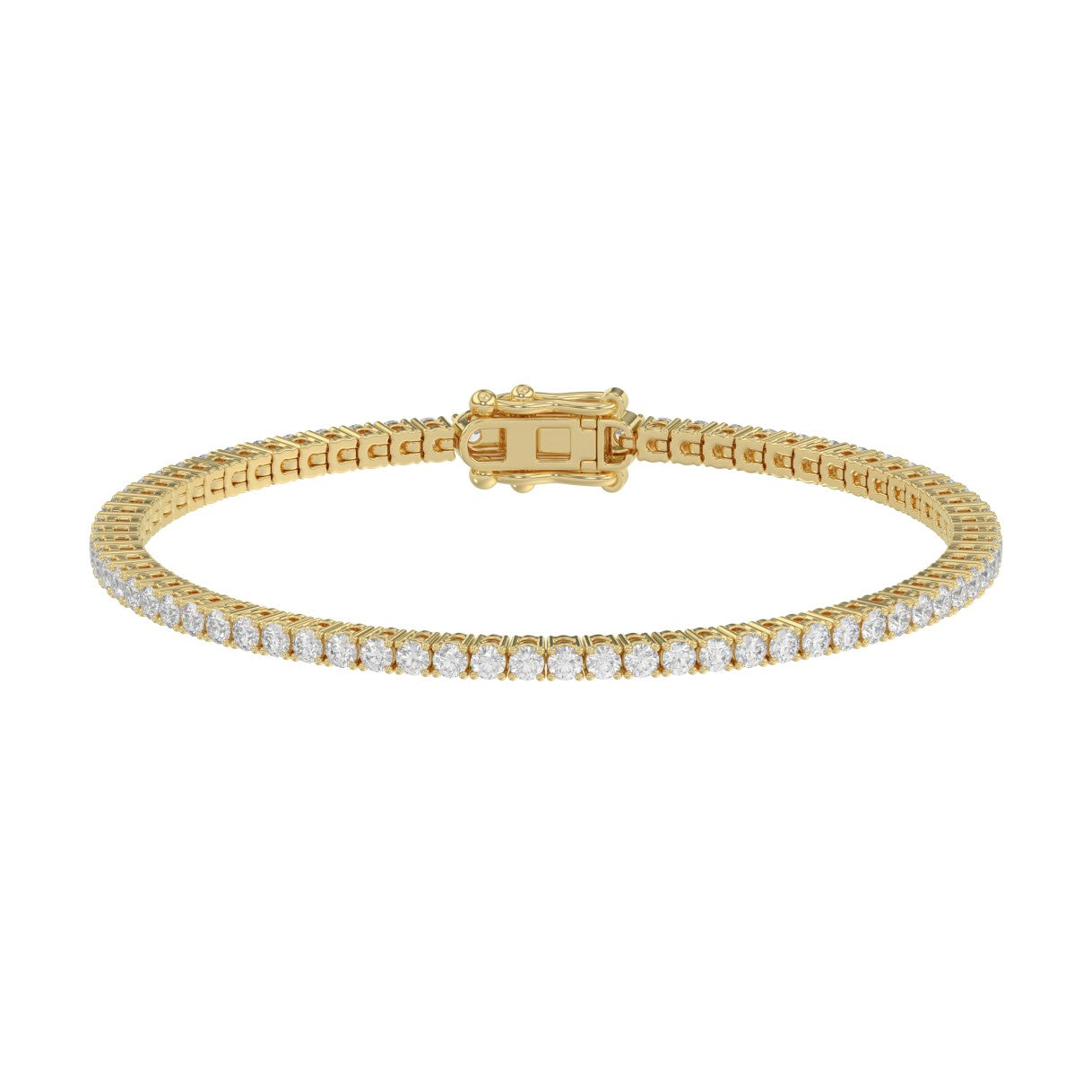 9K Yellow Gold, angled view