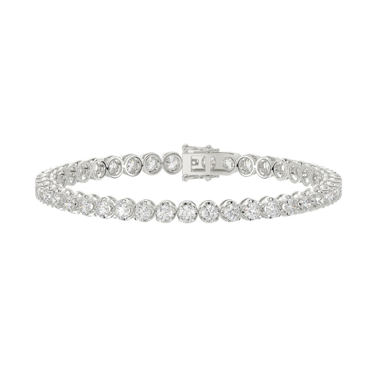 9K White Gold, angled view