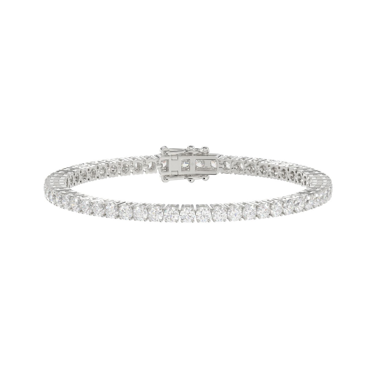 9K White Gold, angled view