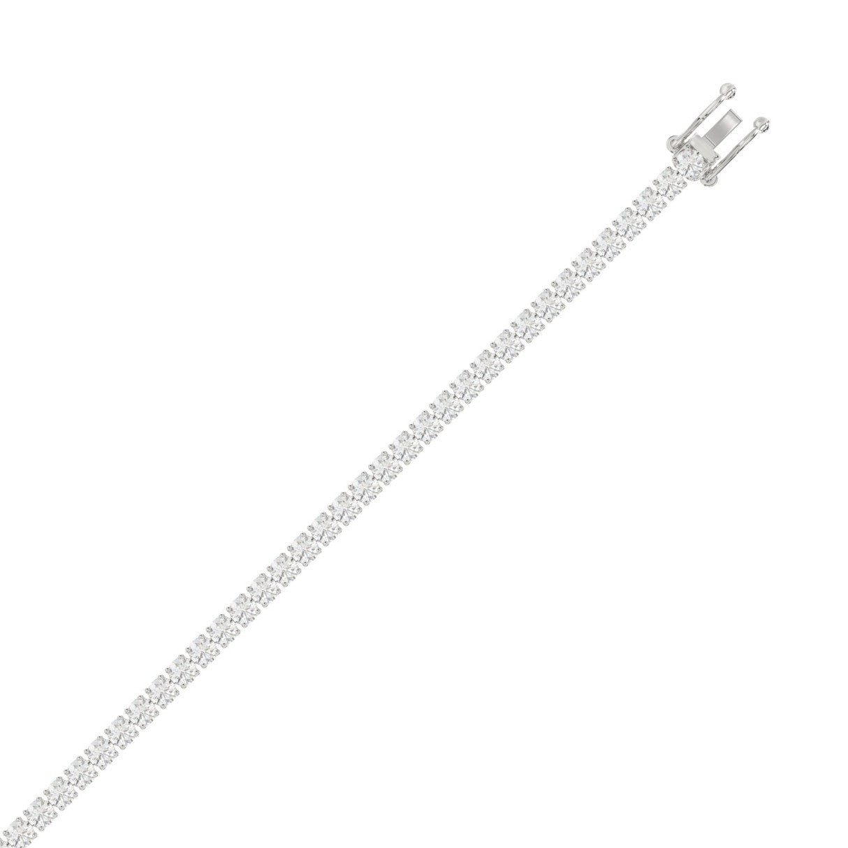 9K White Gold, top view