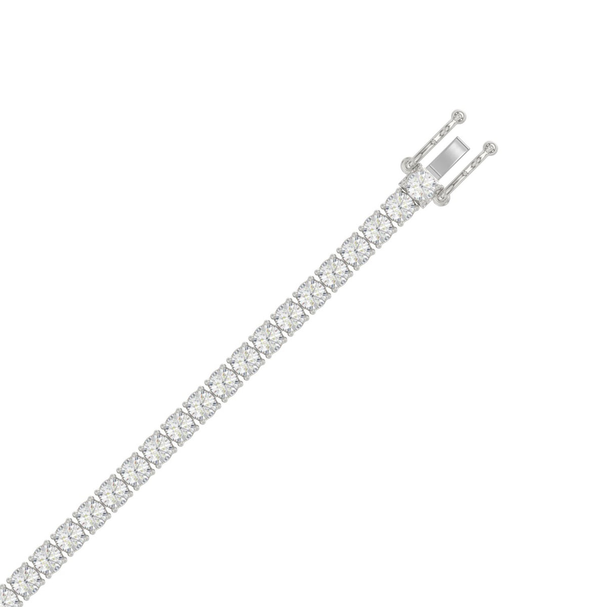 14K White Gold, top view