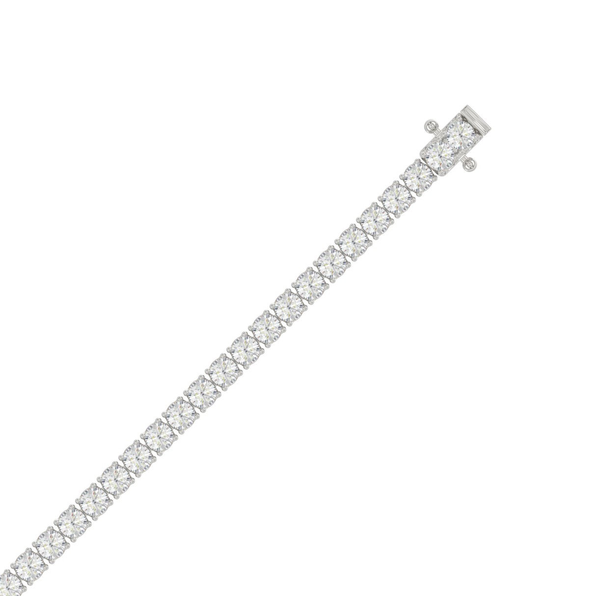 9K White Gold, top view